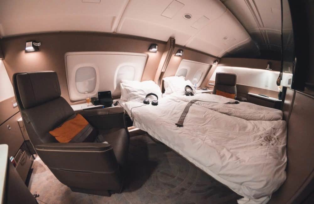 Singapore Airlines Airbus A380 New First Class Suite - (Top 10 Most Luxurious Airlines in the World for First Class Flights