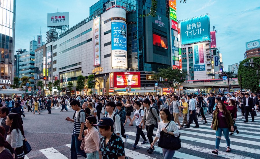 A Road Crossing in Tokyo, Japan - 10 Most Luxurious Cities in the World for a Luxury Splurge