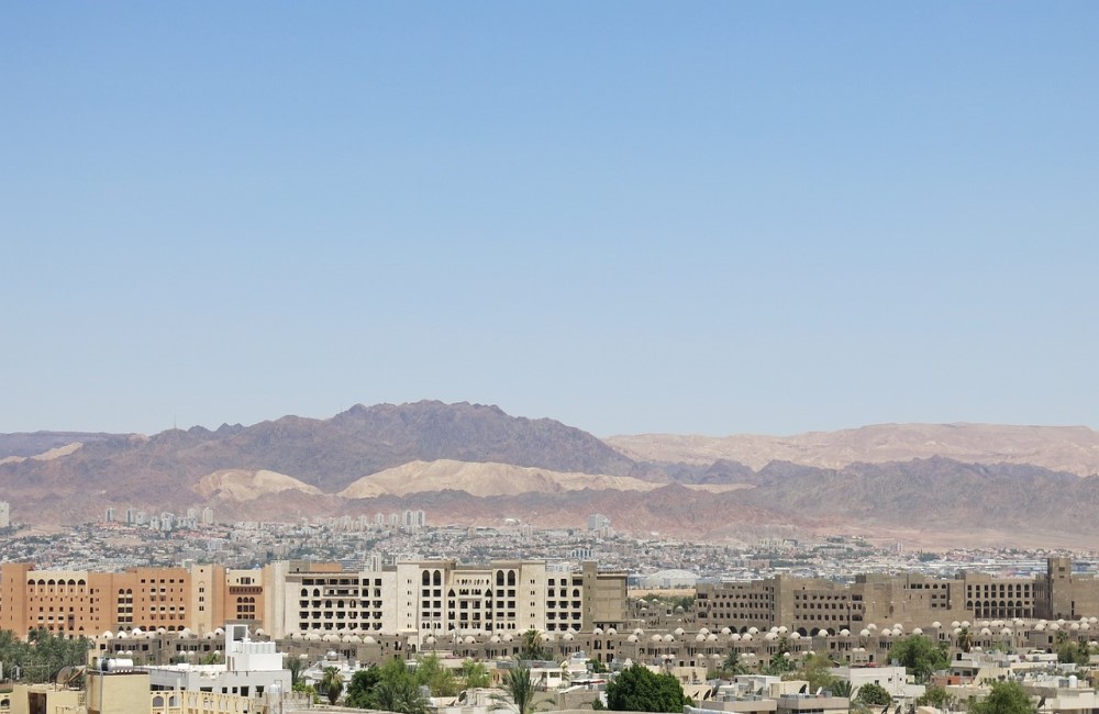 Panoramic View of Aqaba, Jordan - 10 Best Luxury Cruise Ports and Destinations in the Middle East